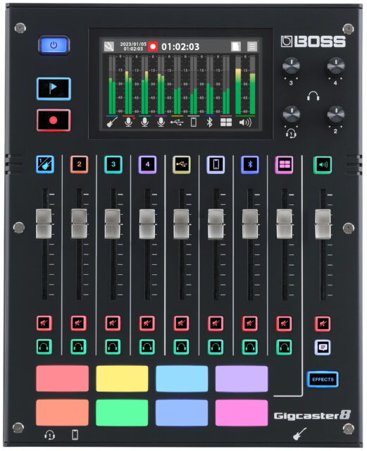 BOSS、ギタリスト向け配信用オーディオミキサー「Gigcaster 5