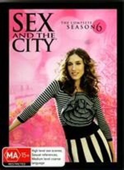 Sex and the City: The Complete Season 6 - DVD - 9324915059856