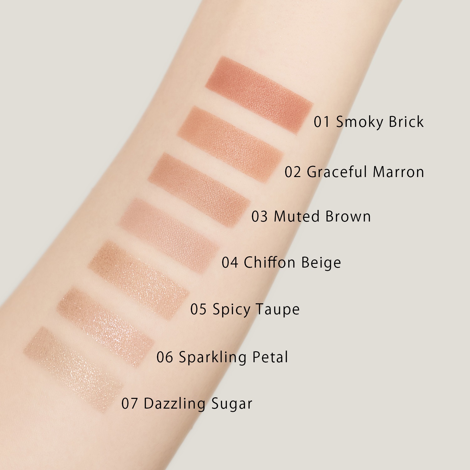 to/one】ペタル フロート アイズ［01～07］ ｜to/one Website | トーン