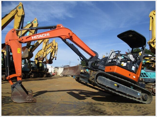 日立建機 ZX50U-5B | 大阪府のミニ油圧ショベル(ミニユンボ