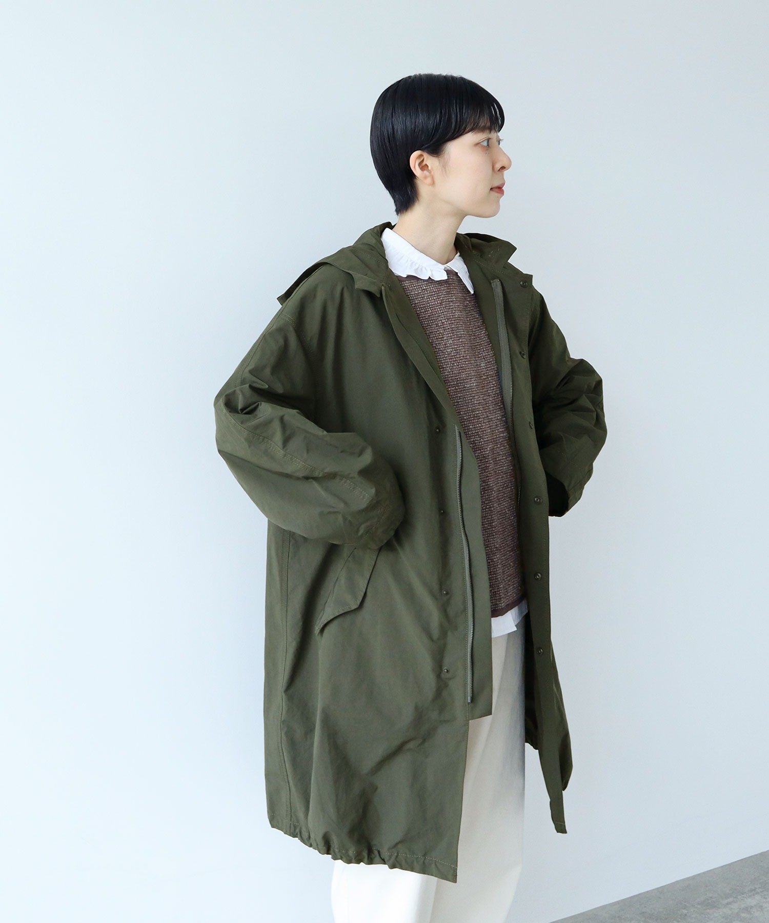 AMBIDEX Store ○ベルスプリット ライナー付きモッズコート (3WAY)(F