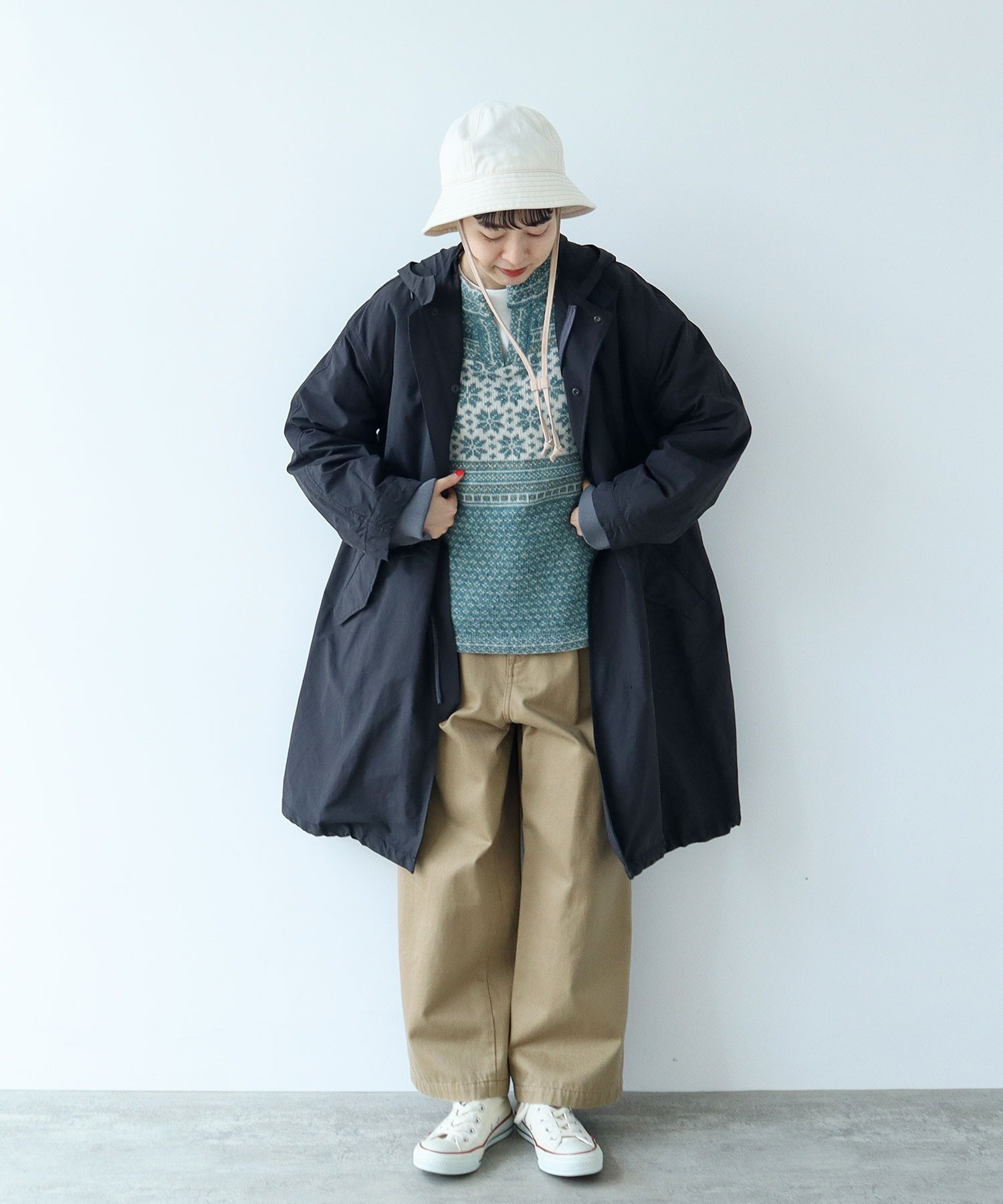 AMBIDEX Store ○ベルスプリット ライナー付きモッズコート (3WAY)(F