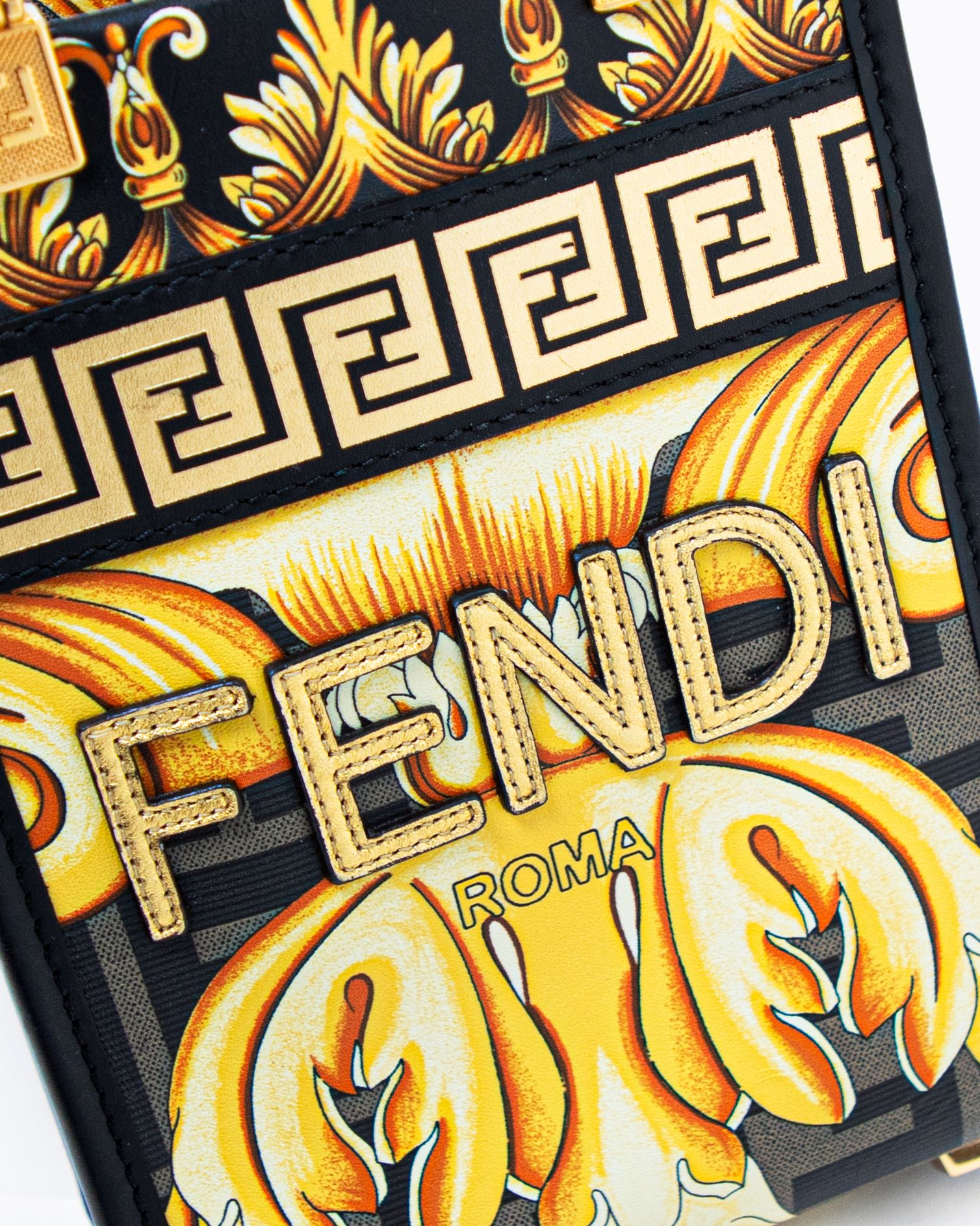 Fendi Limited Edition Fendace Mini Sunshine Shopper | Vivrelle