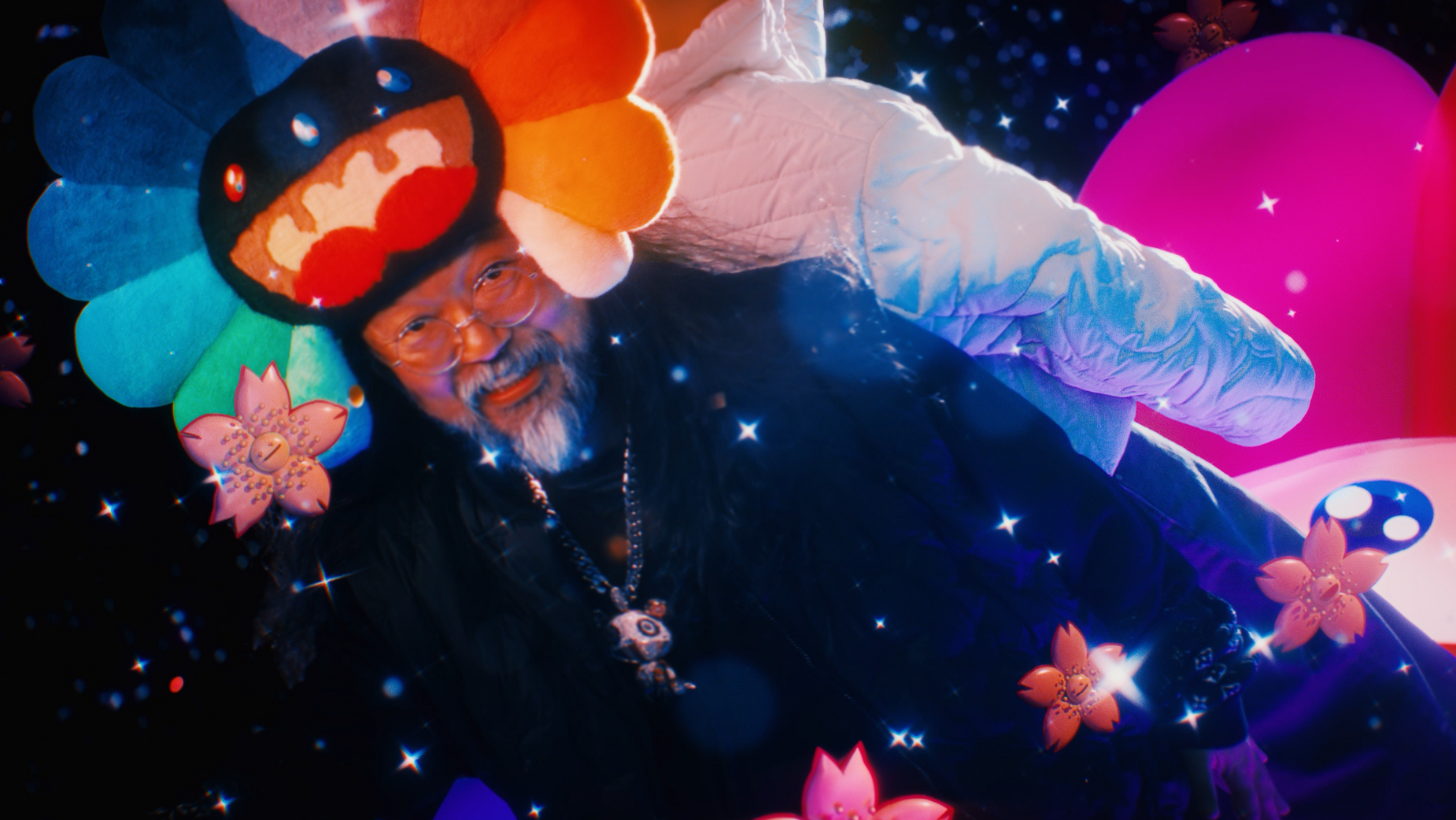 Take a Kaleidoscopic Trip Through Takashi Murakami and JP THE