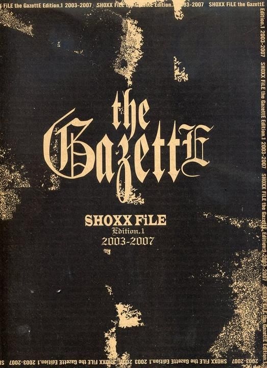 YESASIA: SHOXX File the GazettE Edition 1 写真集／ポスター,男性