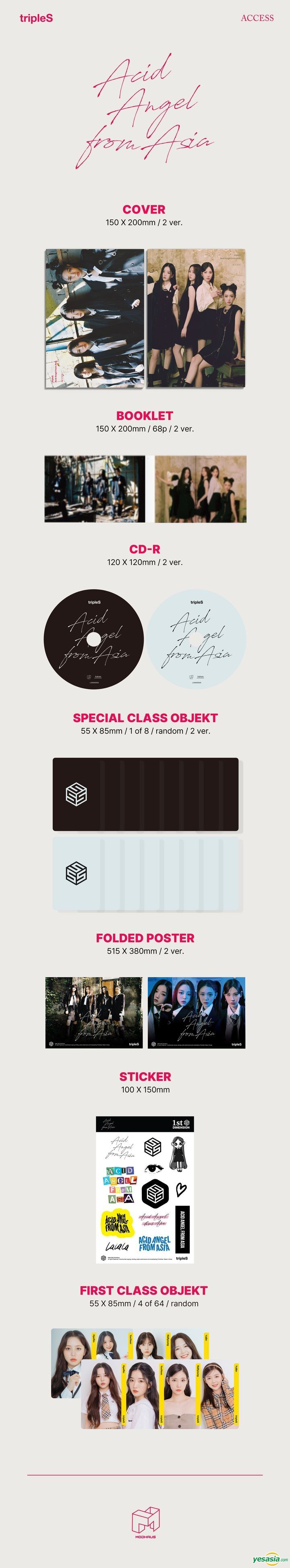 YESASIA: tripleS : Acid Angel from Asia Mini Album Vol. 1 - ACCESS