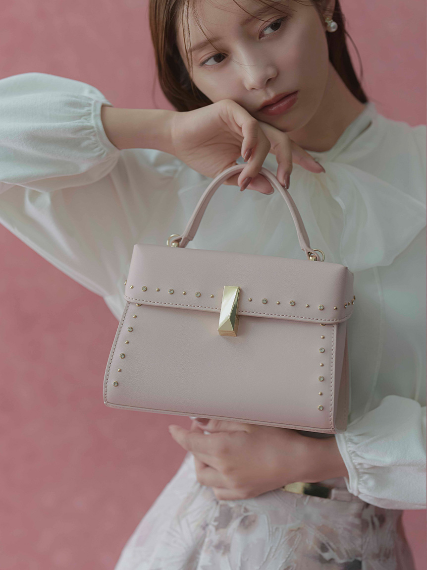 ウォッシャブル】ニットコンビレイヤードフレアブラウス(ブラウス