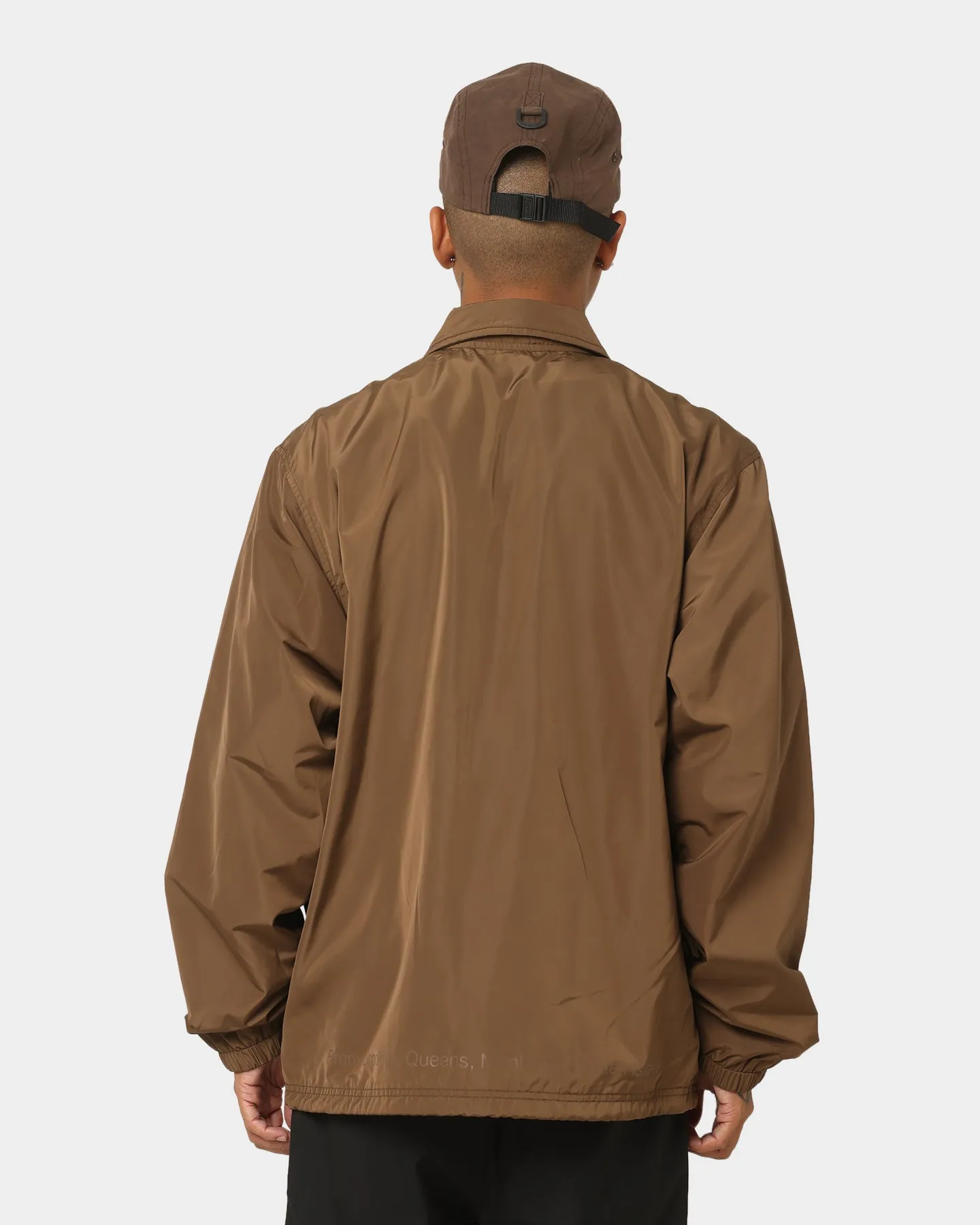 Supreme Five Boroughs Coaches Jacket Brown | Parallel