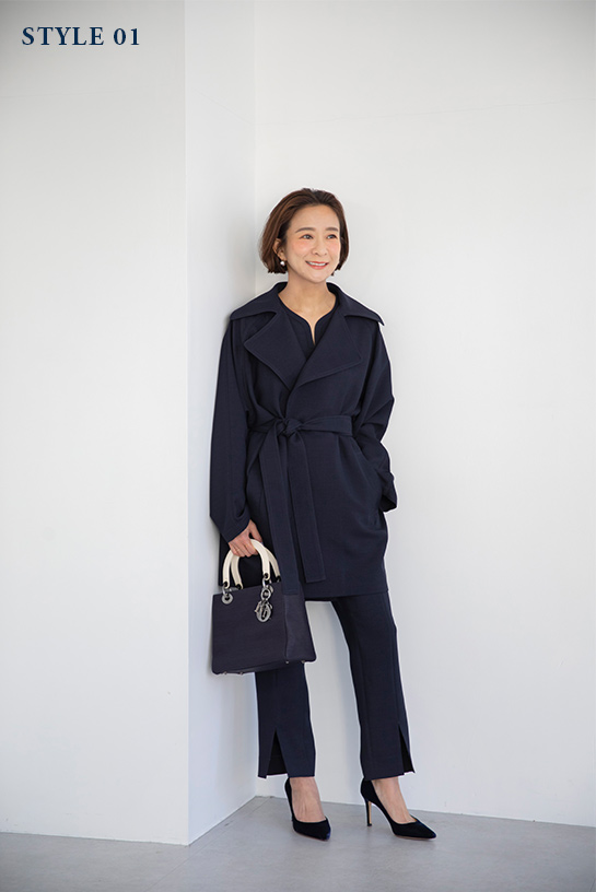 スタイリスト佐藤佳菜子さんが着まわす「SHIPS any NAVY BLUE」 SHIPS