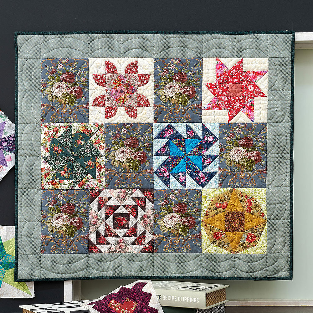 タイムセール7月26日値下 イマン パッチワーク キルト ふさ付き タイム