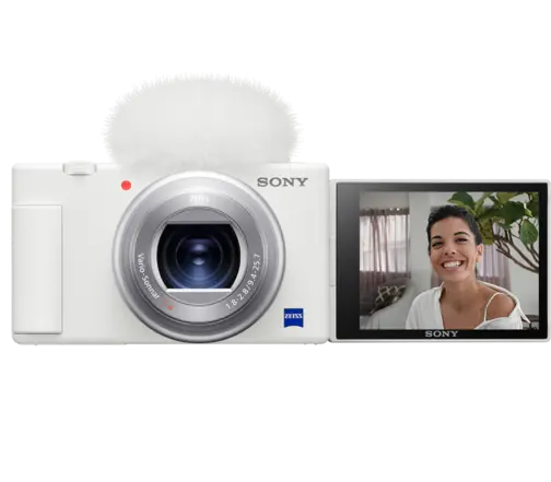 Sony ZV-1 Digital Camera (White) | DCZV1/W