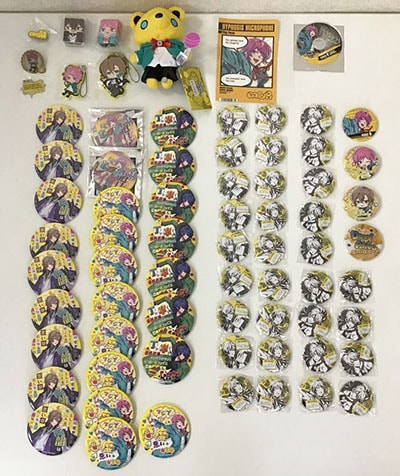 ヒプノシスマイク(ヒプマイ)グッズ買取】缶バッジねんどろいど