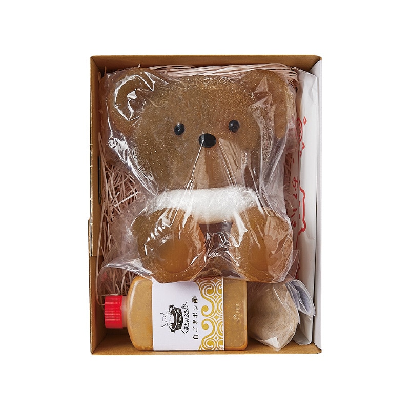 くまちゃん温泉【1体セット】A（茶くま）｜郵便局のネットショップ