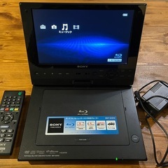 SONY ポータブル ブルーレイプレーヤー BDP-SX910 動作確認済 SONY BDP