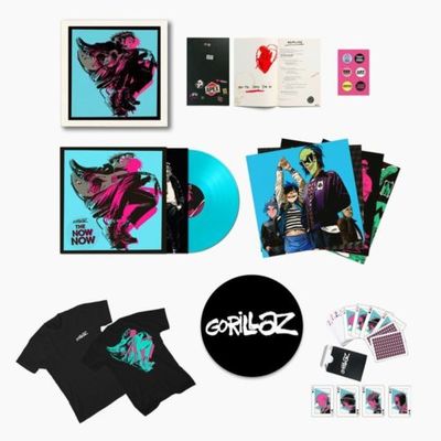 Gripsweat - Gorillaz The Now Now Super Deluxe Box Blue Vinyl +
