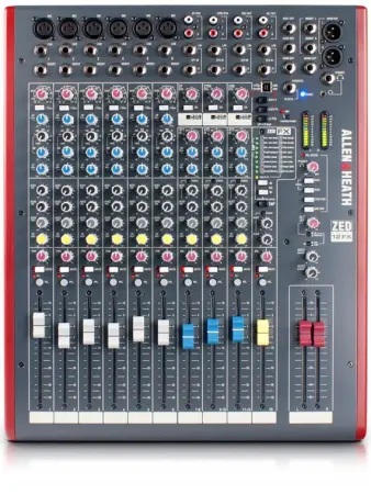 Allen and Heath ZED-12FX | 12-Channel USB Mixer