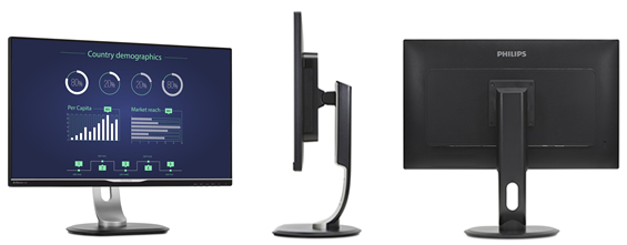 Phillips 25インチ WQHD ディスプレイ 258B6QUEB/11 Amazon.co.jp