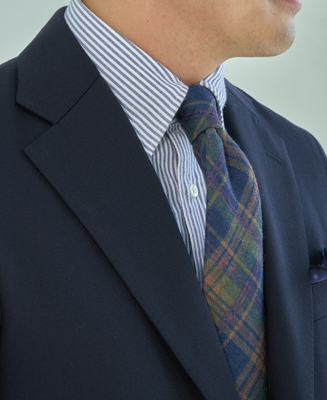 ギャバジンジャケット(50 ブルー系): メンズ｜メーカーズシャツ鎌倉