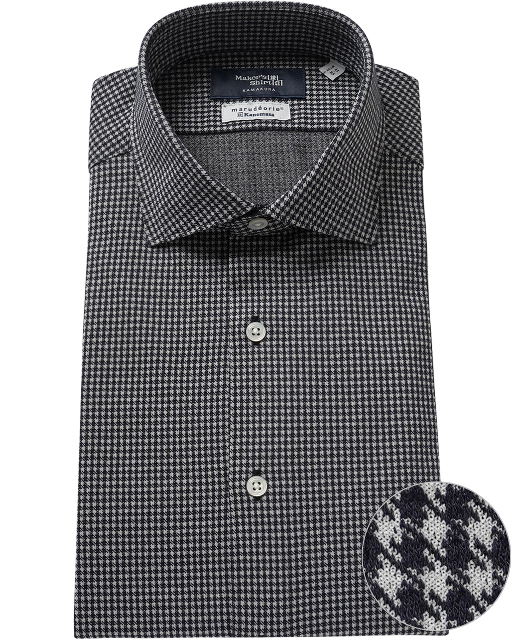 ストレッチシャツ(37-81 ネイビー系): メンズ｜メーカーズシャツ鎌倉