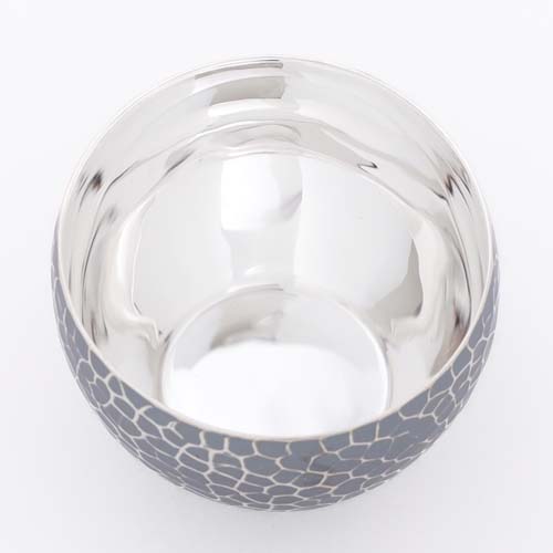 東京銀器森銀器製作所纯银酒杯标准锤目纹傳統工藝品金屬杯子| MUKU工房