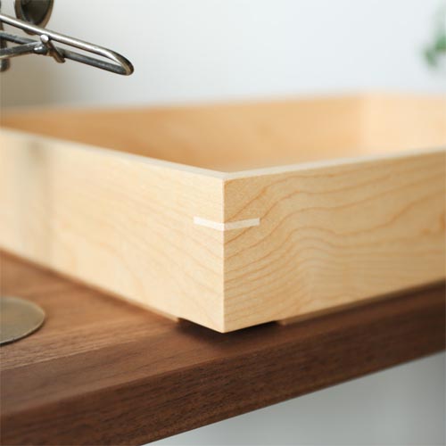 旭川家具 cosine コサイン マルチトレー 国産クラフト 木製 小物入れ