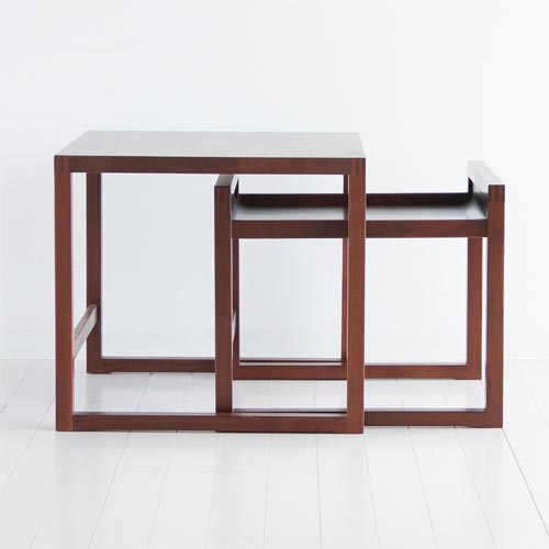 旭川家具 cosine コサイン Nagahara ナガハラ ネストテーブル 国産家具