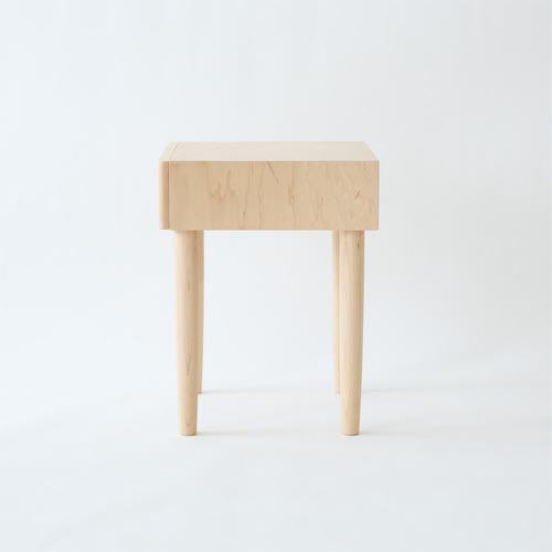 旭川家具 cosine コサイン ドロワーナイトテーブル 国産家具 無垢