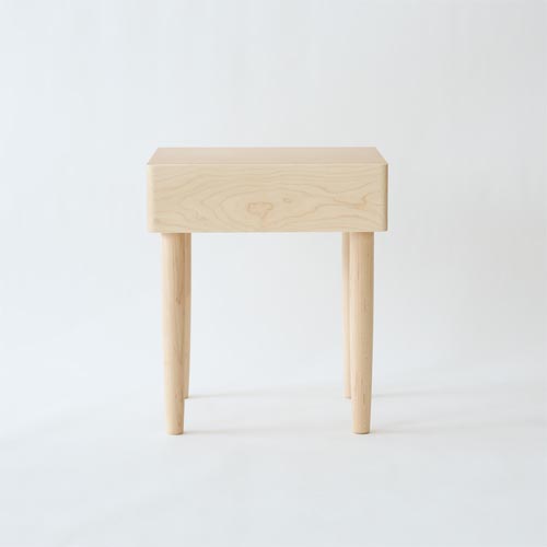 旭川家具 cosine コサイン ドロワーナイトテーブル 国産家具 無垢