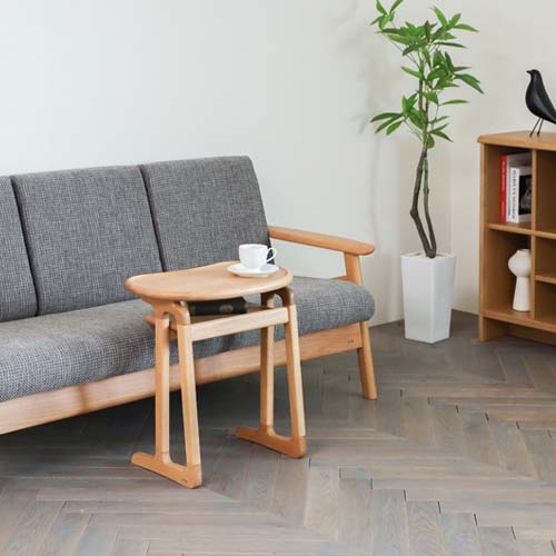 各地の名工房 Hamamoto kogei 浜本工芸 No.5200 サイドテーブル 国産