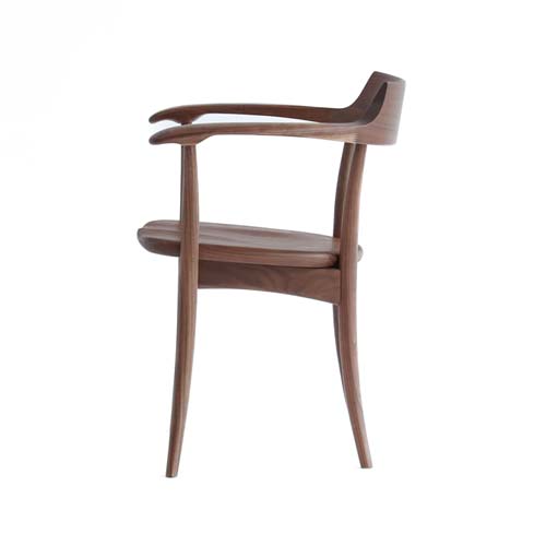 飛騨家具 HIDA 飛騨産業 CRESCENT クレセント アームチェア 板座 国産