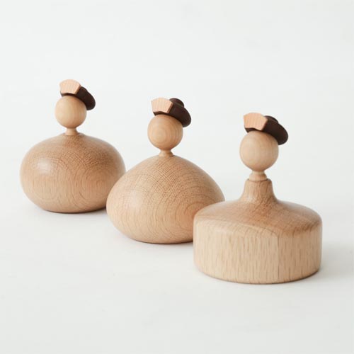 旭川クラフト K-WOOD K-ウッド ひな人形 国産クラフト 木製 雛人形