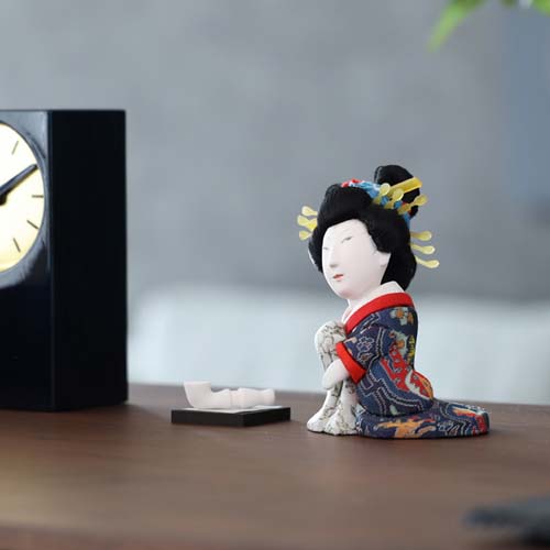 江戸木目込人形 koikko 幸一光 アロマ屋 花魁 伝統工芸品 木製 アロマ