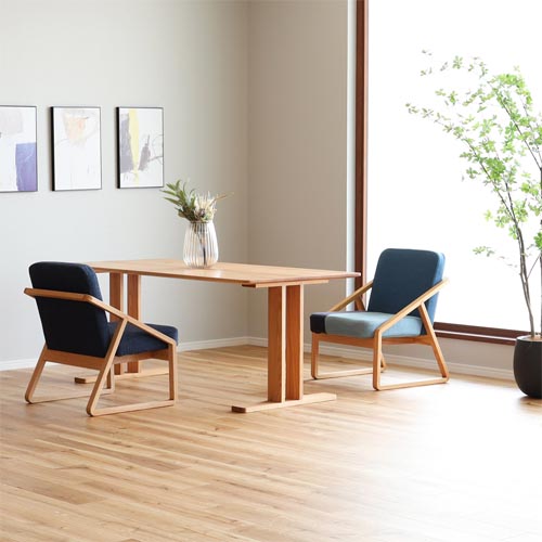 府中家具 若葉家具 Waon 和温 LDチェア 国産家具 無垢 ダイニング