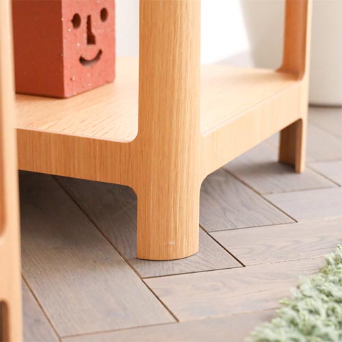 旭川家具 WOW ワオ Sorahe ソラヘ タワー 国産家具 無垢 ラック オーク