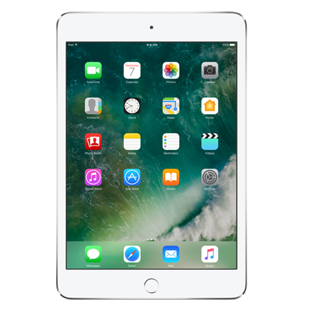 Apple iPad mini 4 128GB Silver Tablet | Mobile | Abenson.com