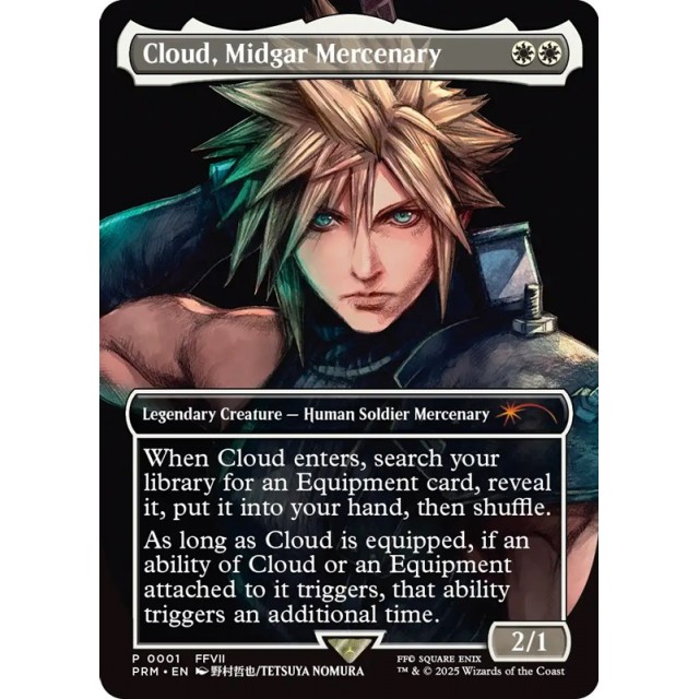 ミッドガルの傭兵、クラウド MTG スポットライト プロモ MTG スポット