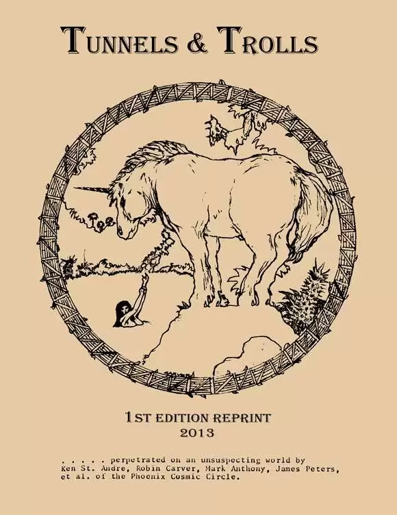 Tunnels & Trolls 1st Edition reprint - Flying Buffalo | DriveThruRPG