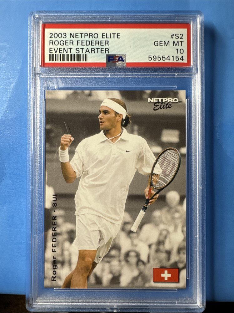 Auction Prices Realized Misc Cards 2003 NETPRO ELITE Roger Federer