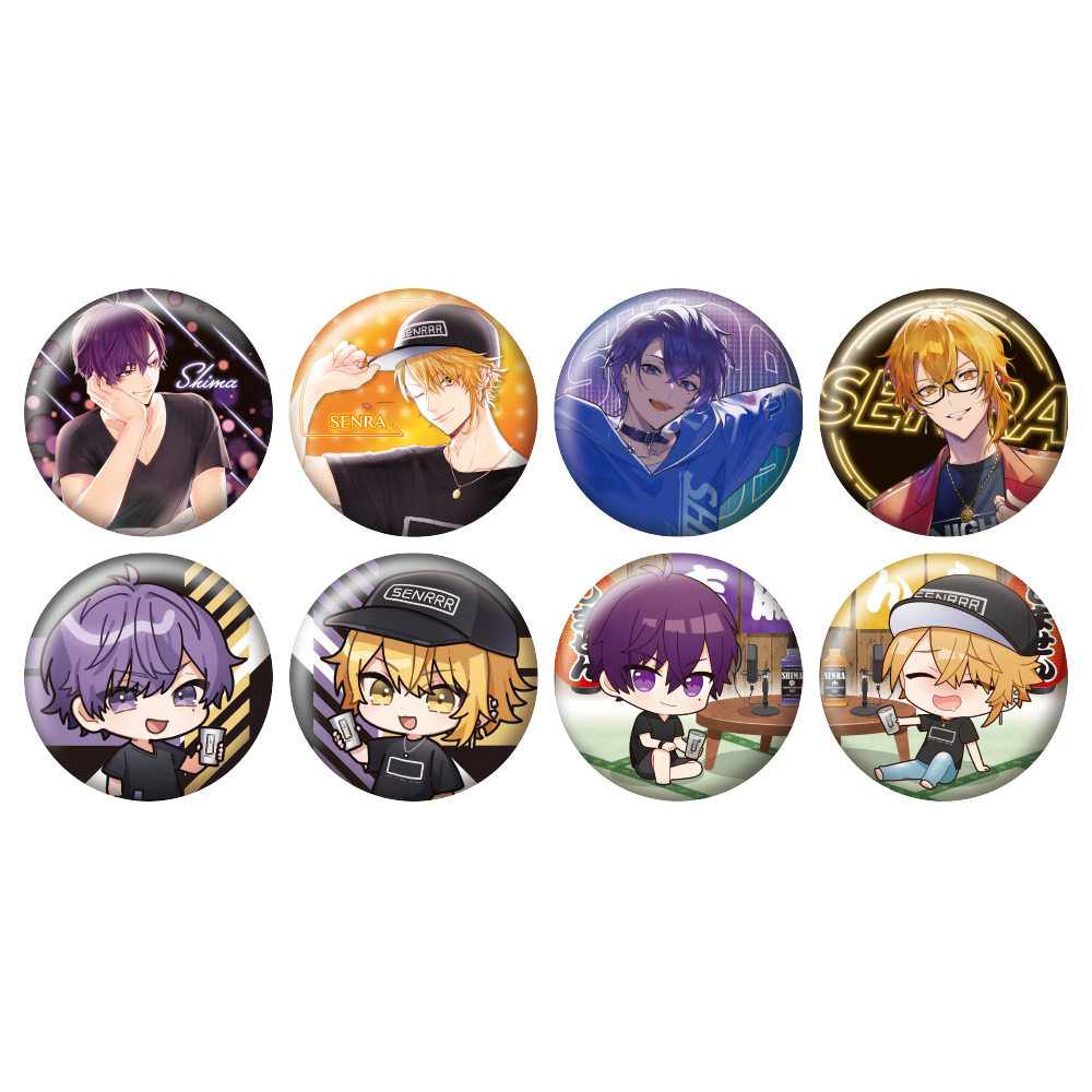 志麻 缶バッチ 10th Anniversary 浦島坂田船SPECIAL TAG LIVE2023