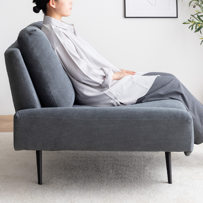 g146026]【幅109cm】Cattleya 1人掛けワイドソファ 1人掛けソファー