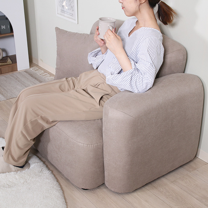 g11644]【単品】Chamill 1人掛けソファ 左肘付きタイプ 1人掛け