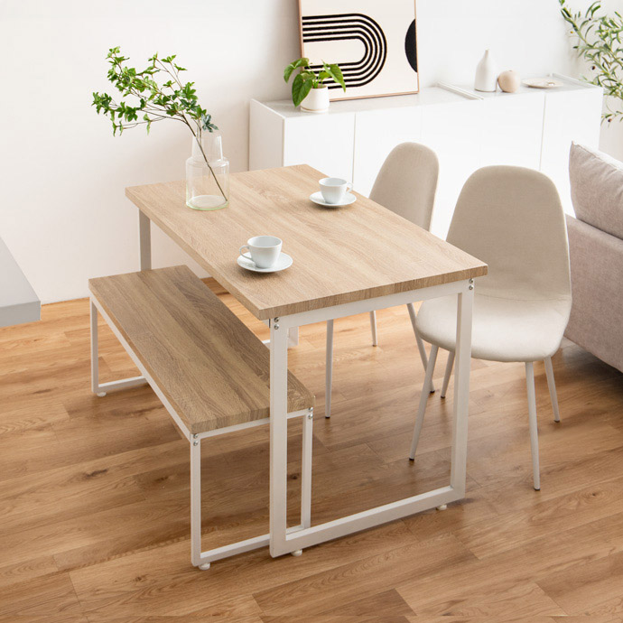 g116016]【単品】Jolly ダイニングチェア(ファブリック) ダイニング