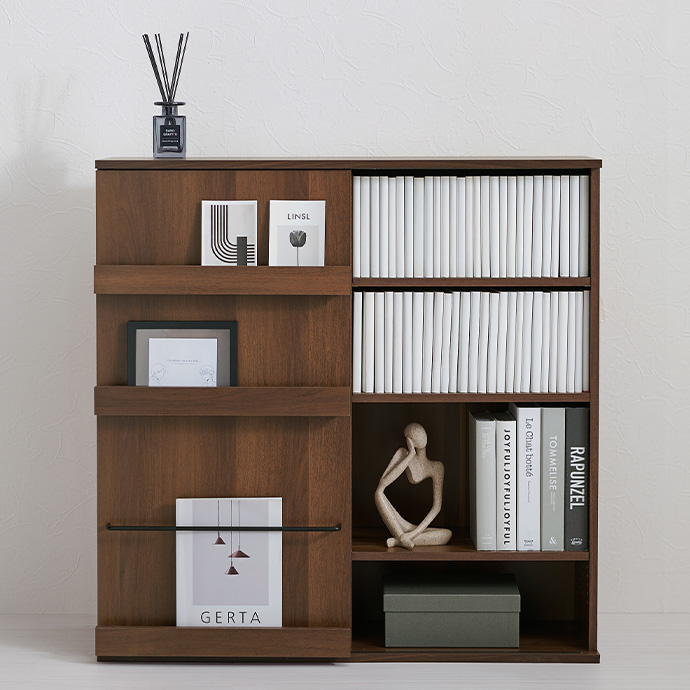 g78599]【幅91cm】Tuuli ブックシェルフ 本棚 | 家具・インテリア通販