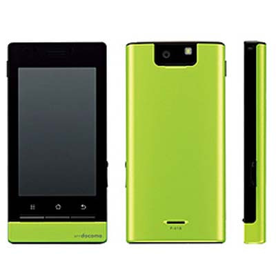 docomo with series P-01D グリーン|中古スマートフォン格安販売の