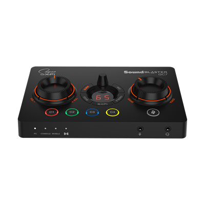 Sound BlasterX G6 7.1 HD Gaming DAC and External USB Sound Card