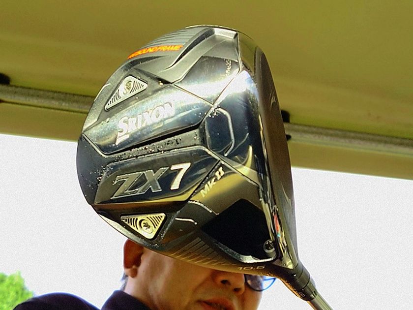 シン貧打爆裂レポート『スリクソン ZX7 Mk II ドライバー』 - ゴルフ