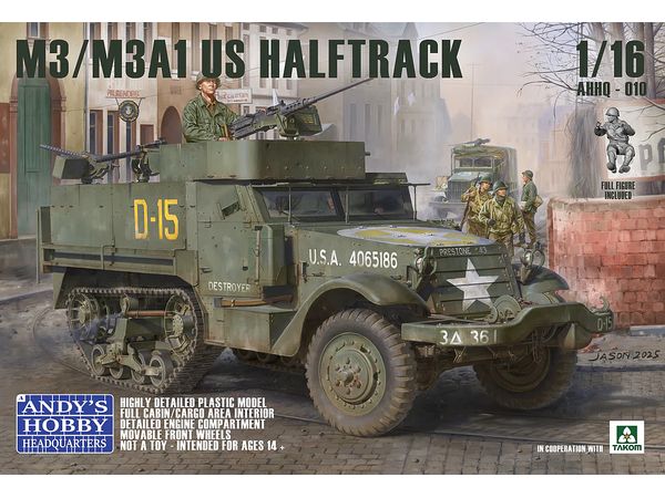 1/16 米軍 M3/M3A1 ハーフトラック 2 in 1 | HLJ.co.jp