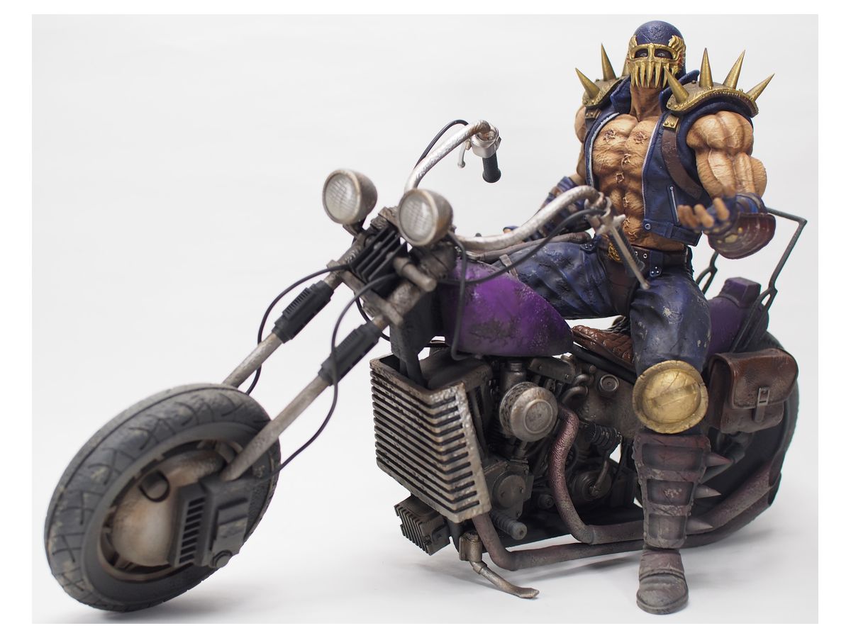 北斗の拳 北斗究極造形 第二弾 ジャギ & バイクセット 劇中版 (ソフビ