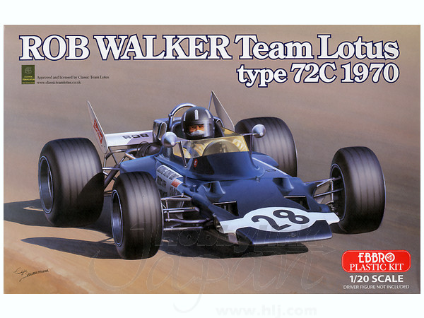1/20 ロブウォーカー チームロータス タイプ 72C | HLJ.co.jp