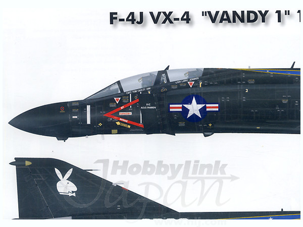 1/72 F-4J VX-4 ヴァンディ 1 ブラックバニー 1972年10月 | HLJ.co.jp